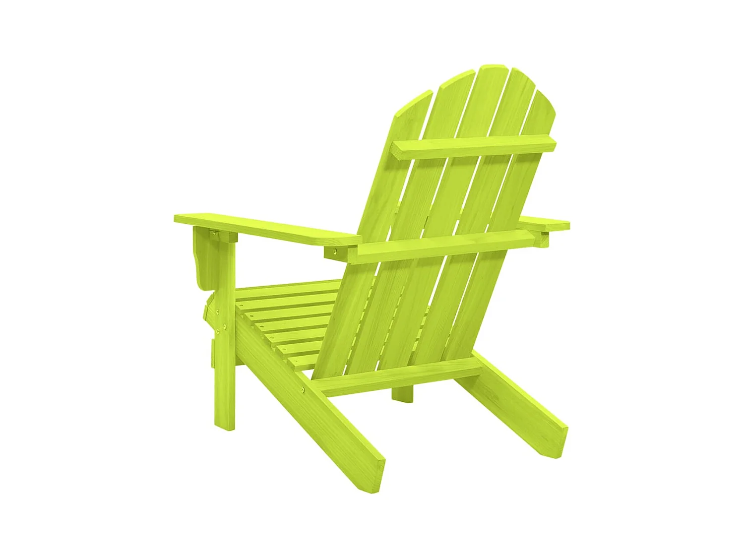 Adirondack tuinstoel massief dennenhout groen