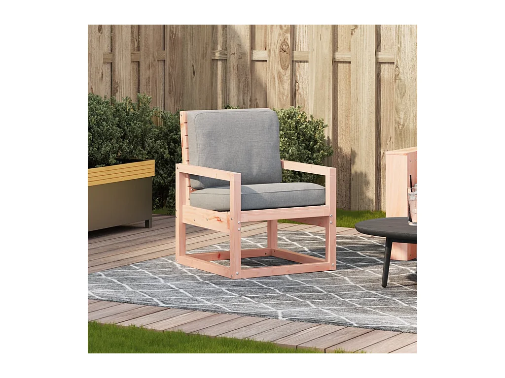 Tuinstoel 57,5x63x76 cm massief Douglassparrenhout