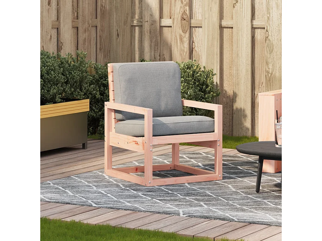 Chaise de jardin 57,5x63x76 cm bois massif de douglas