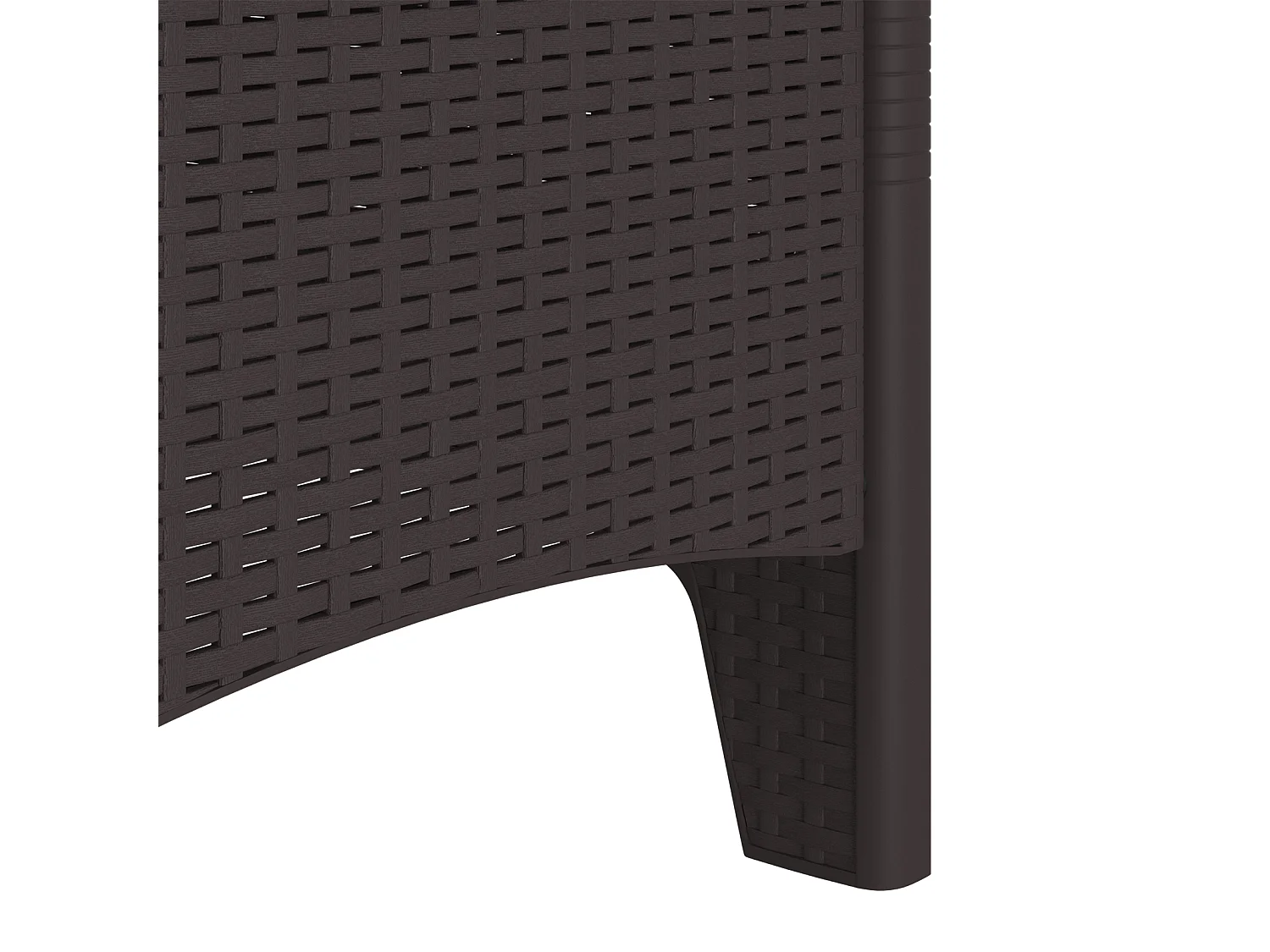 Tuinstoelen met kussens 2 stuks Bruin Poly Rotan