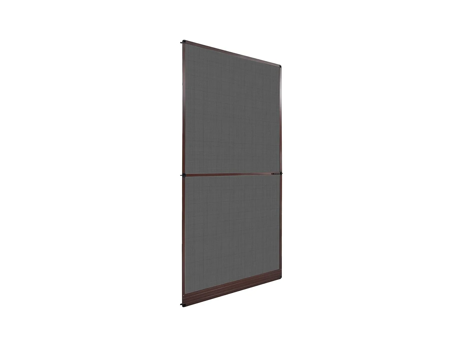 Zanzariera a battente per porte Marrone 120x240 cm