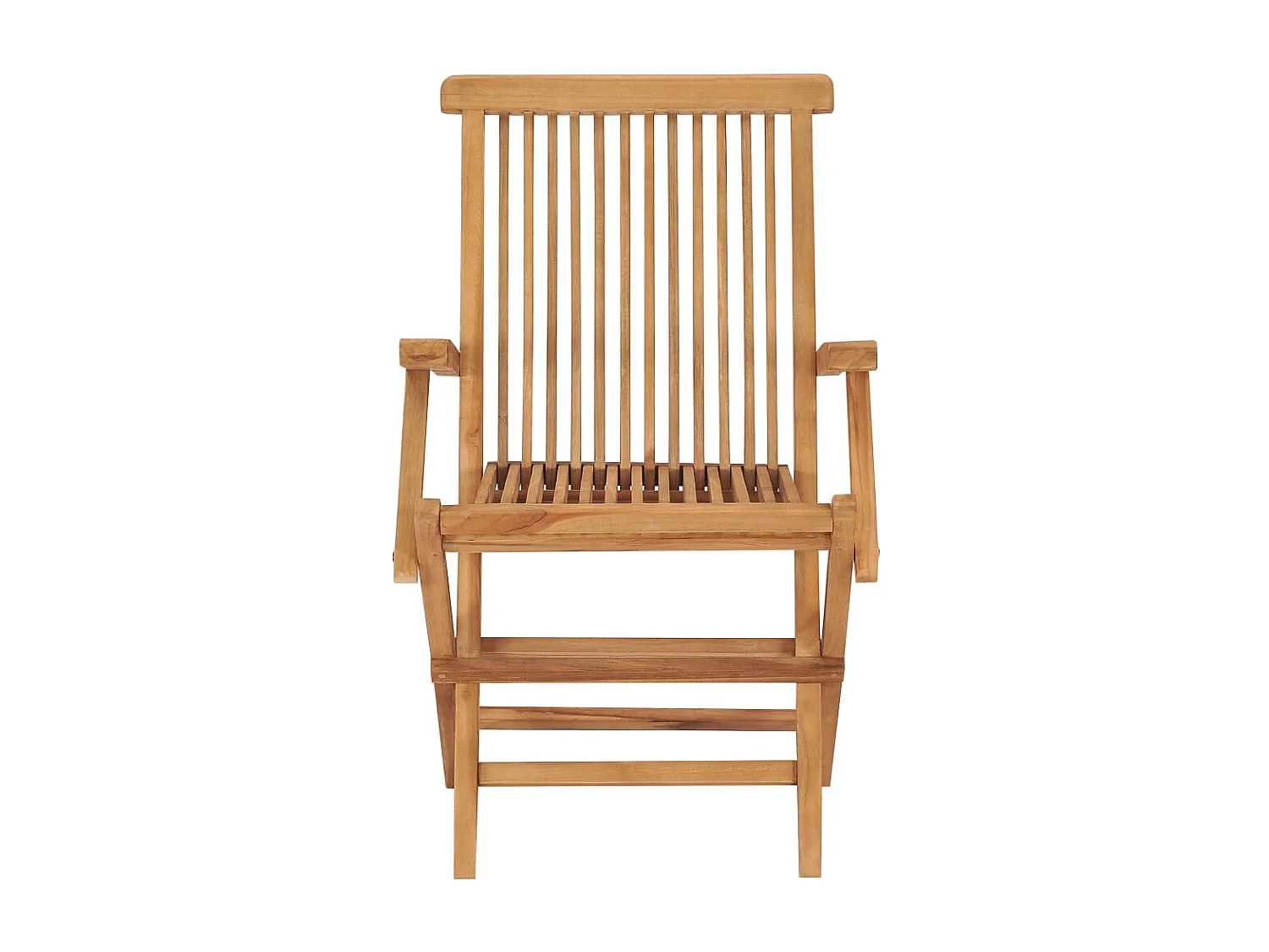 Set di 4 sedie e cuscini da giardino in legno di teak color antracite