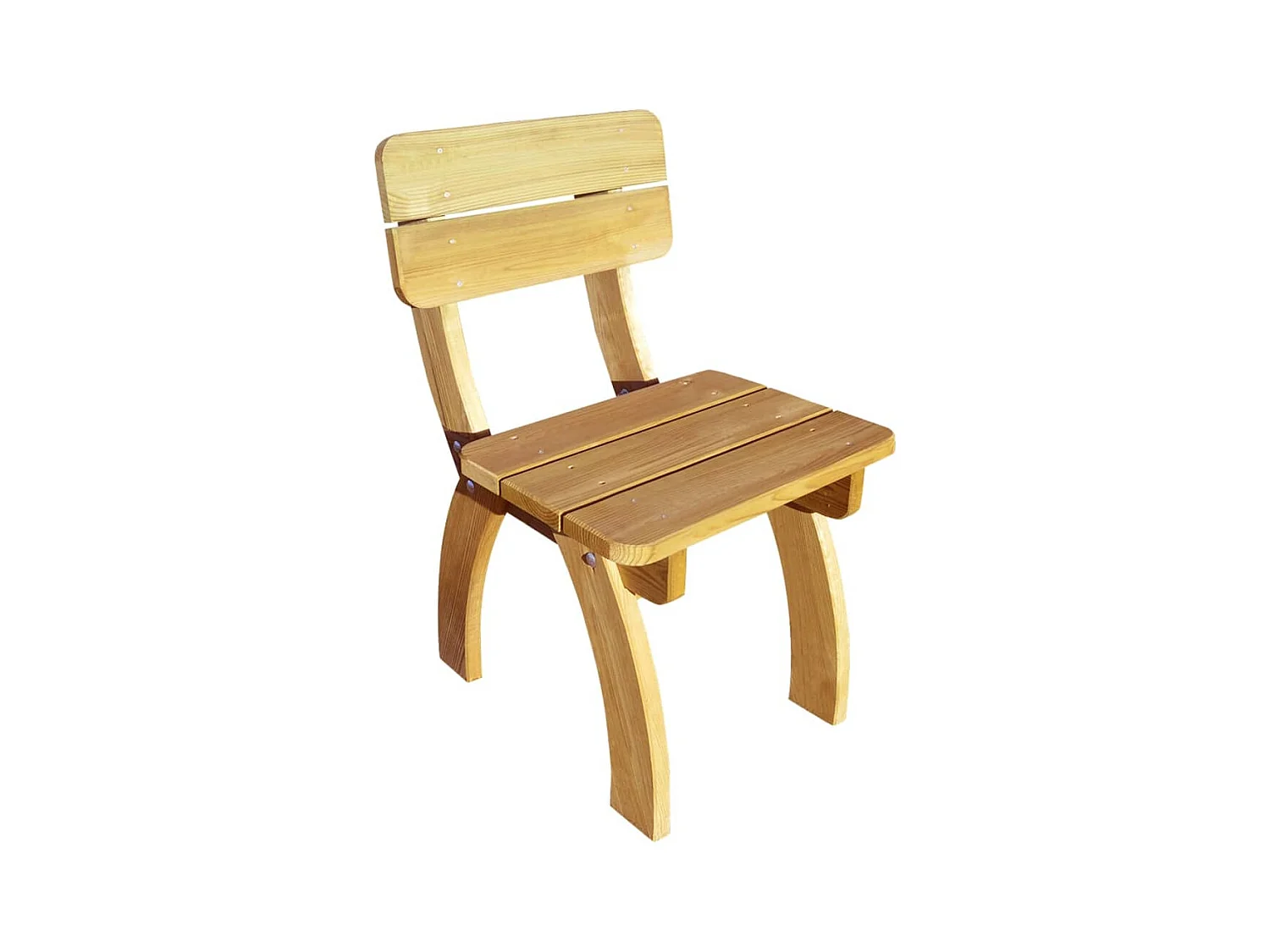 Tuinstoelen set van 2 Geïmpregneerd grenenhout