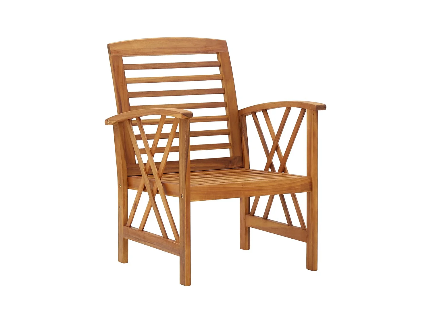 Tuinstoelen set van 2 Massief acaciahout