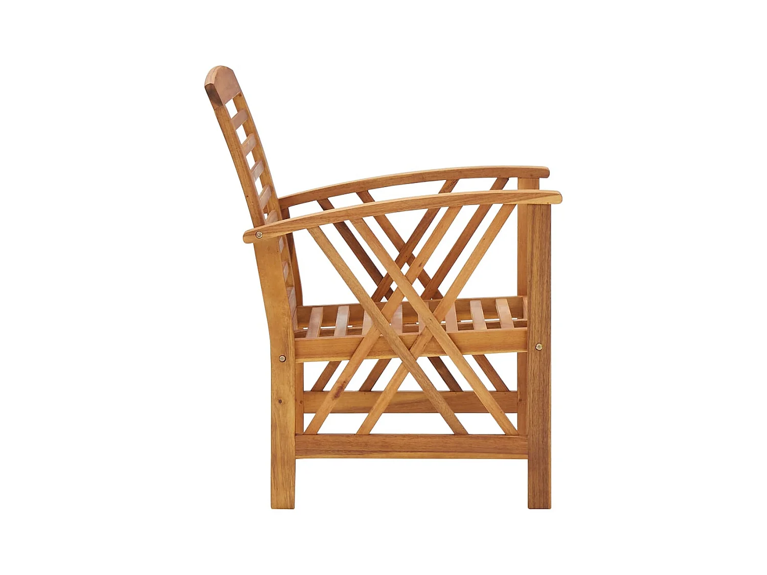 Tuinstoelen set van 2 Massief acaciahout