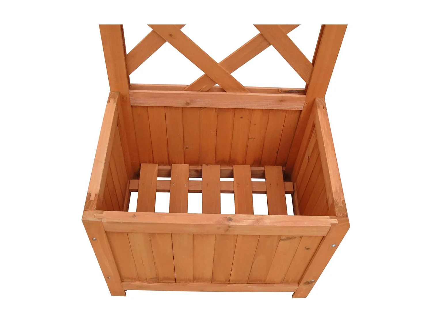 Jardinera enrejada 40 x 30 x 135 cm