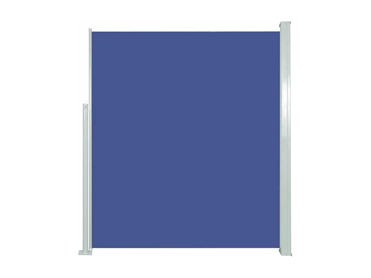 Uitschuifbaar zijluifel 160 x 500 cm Blauw