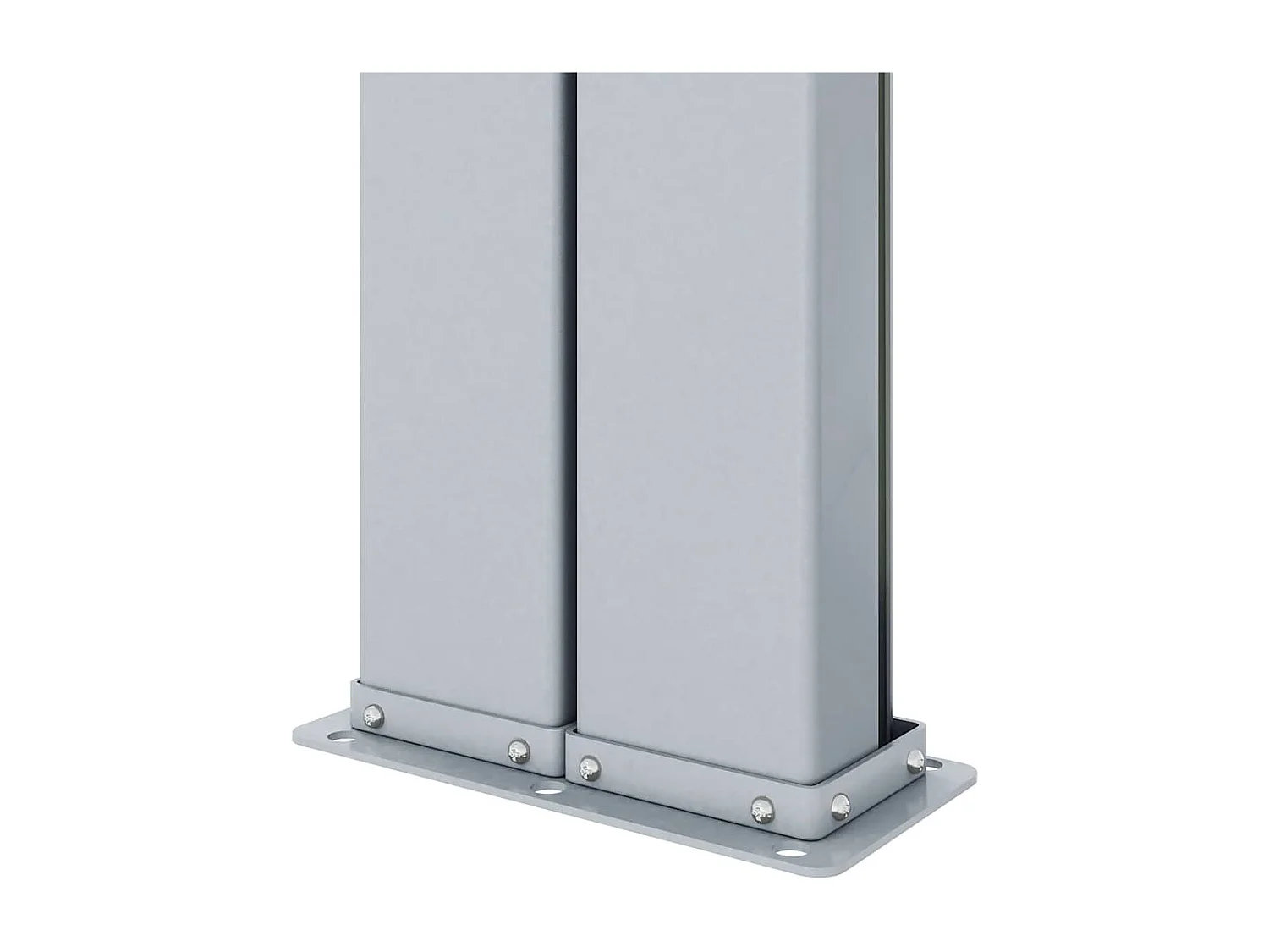 Tenda da sole laterale retrattile Marrone 180x600 cm