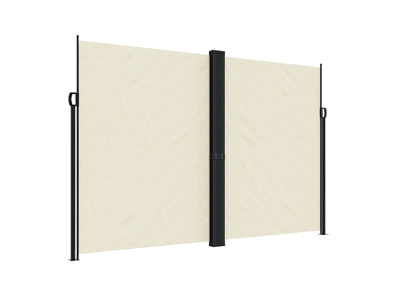 Tenda da sole laterale retrattile crema 220x1000 cm