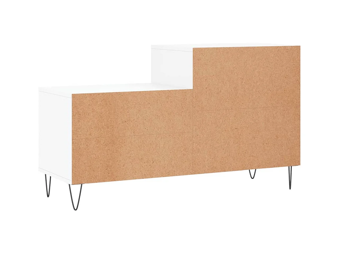 Armoire à chaussures Blanc 102x36x60 cm Bois d'ingénierie