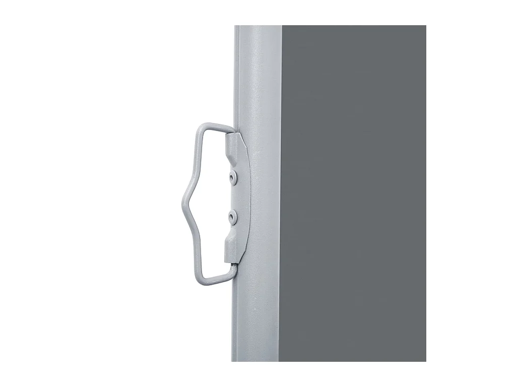 Uitschuifbaar zijluifel Antraciet 120 x 600 cm