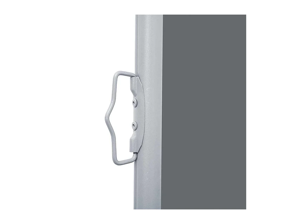 Uitschuifbaar zijluifel Antraciet 120 x 600 cm