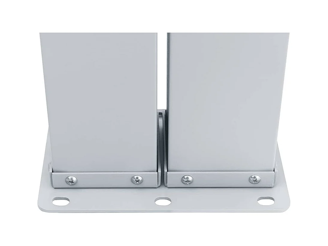 Uitschuifbaar zijluifel Antraciet 120 x 600 cm