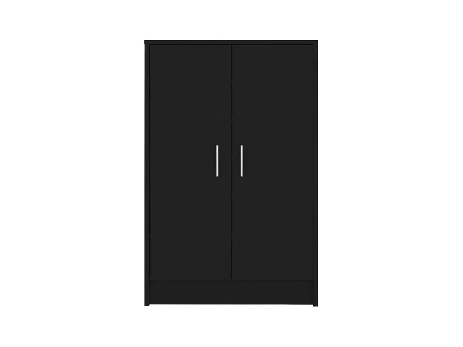 Zwarte schoenenkast 60x35x92 cm Technisch hout