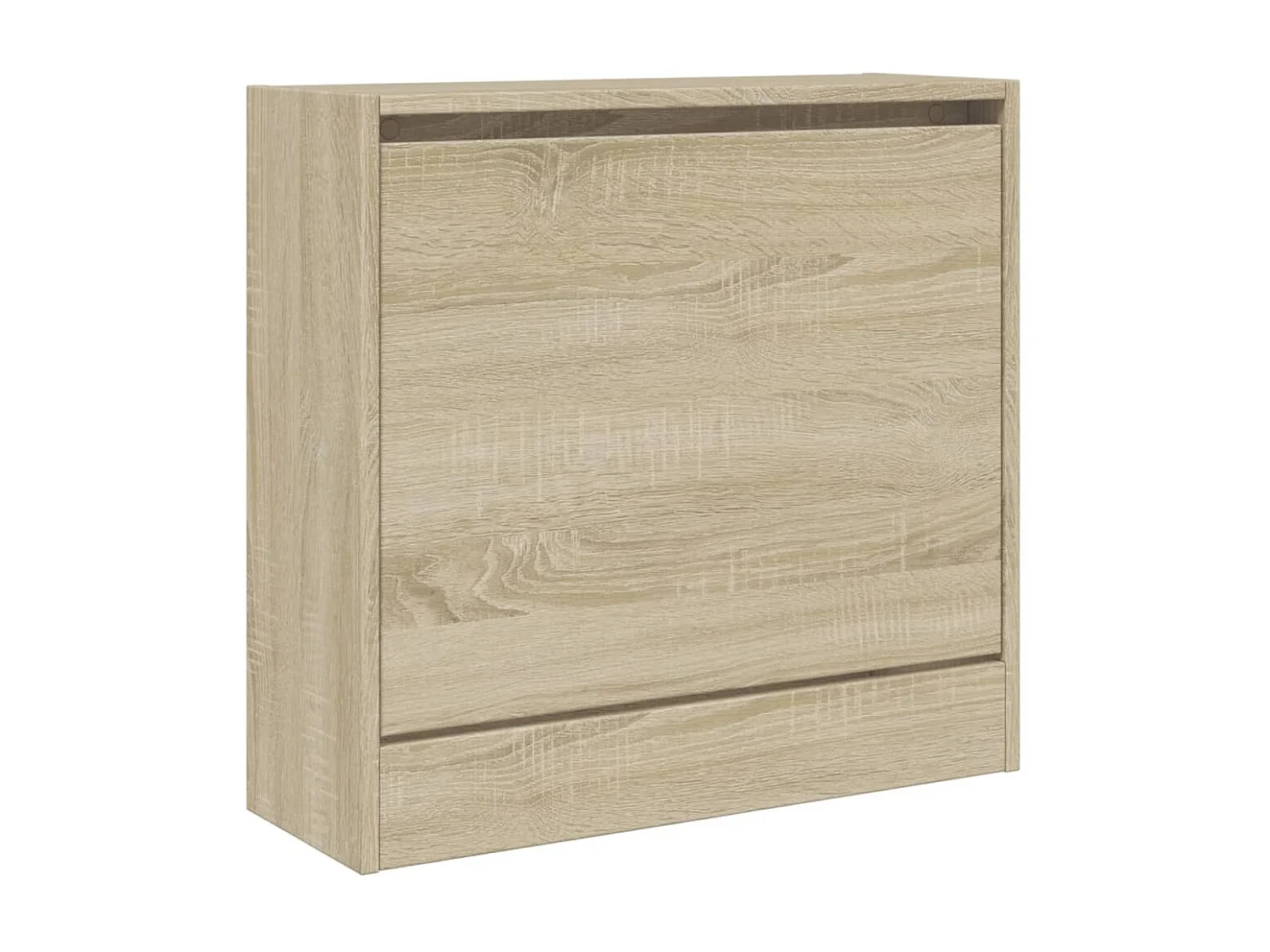 Zapatero de roble Sonoma 60x21x57 cm madera de ingeniería