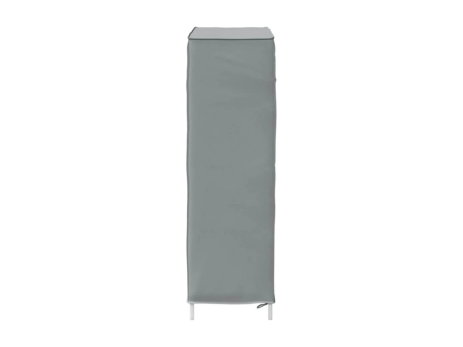 Grijze schoenenkast 60,5x30x97 cm non-woven stof