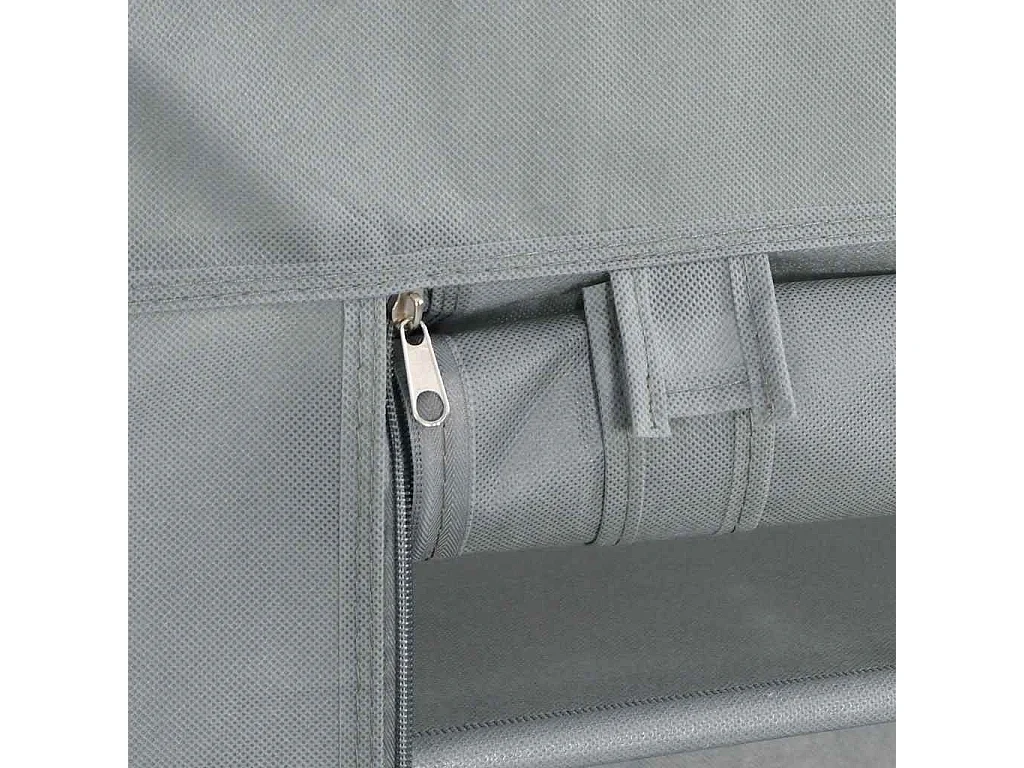 Grijze schoenenkast 60,5x30x97 cm non-woven stof