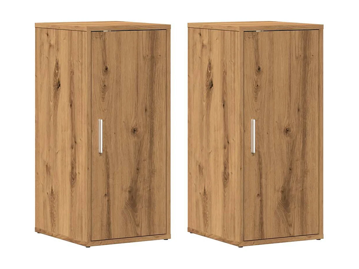 scarpiere in legno di quercia lavorate a mano