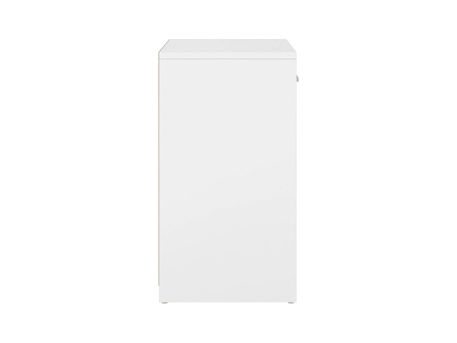 Banc à chaussures blanc et chêne sonoma bois d'ingénierie