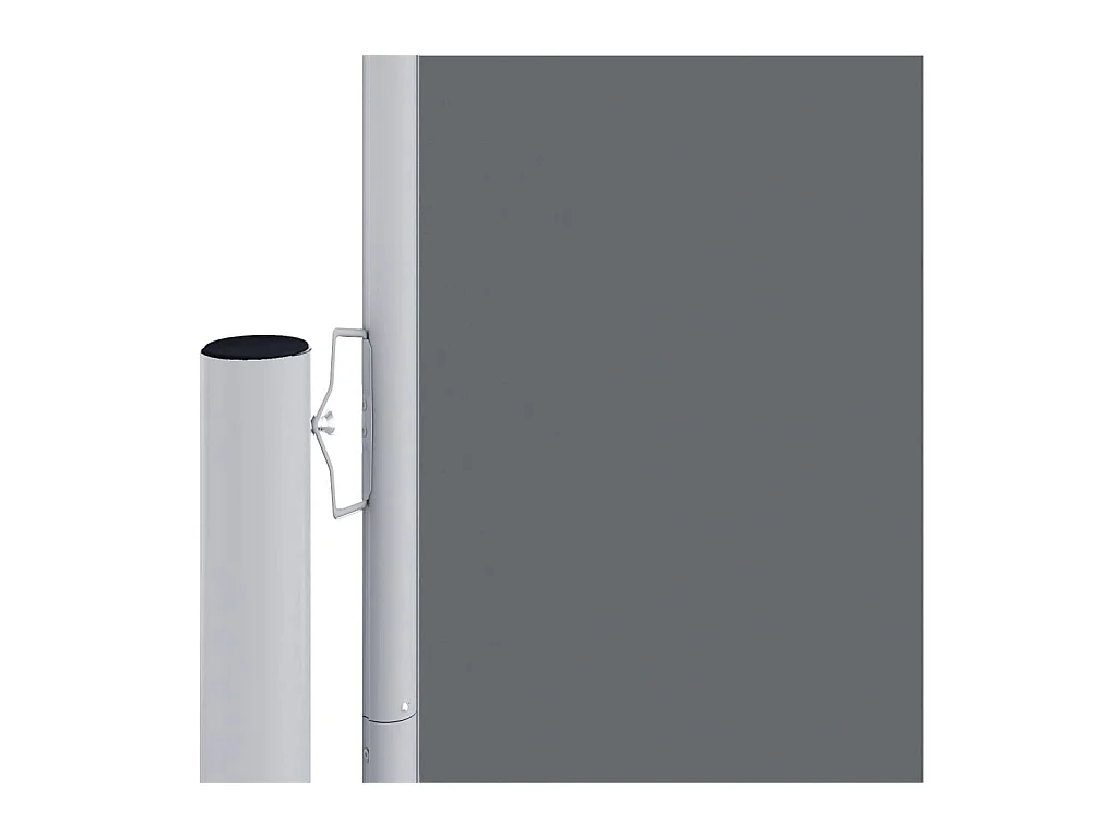 Auvent latéral rétractable Anthracite 160x1000 cm