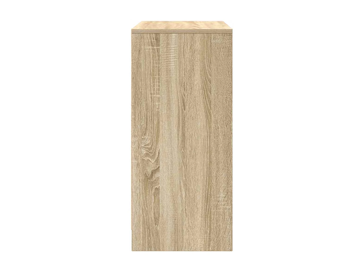 Zapatero de roble Sonoma 57x34x76 cm madera de ingeniería