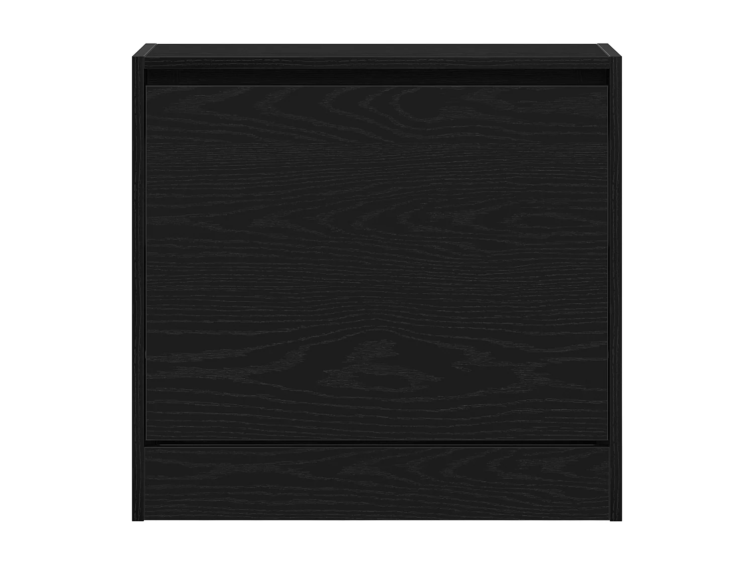 Cabinet à chaussures Chêne noir 60x21x57 cm Bois d'ingénierie