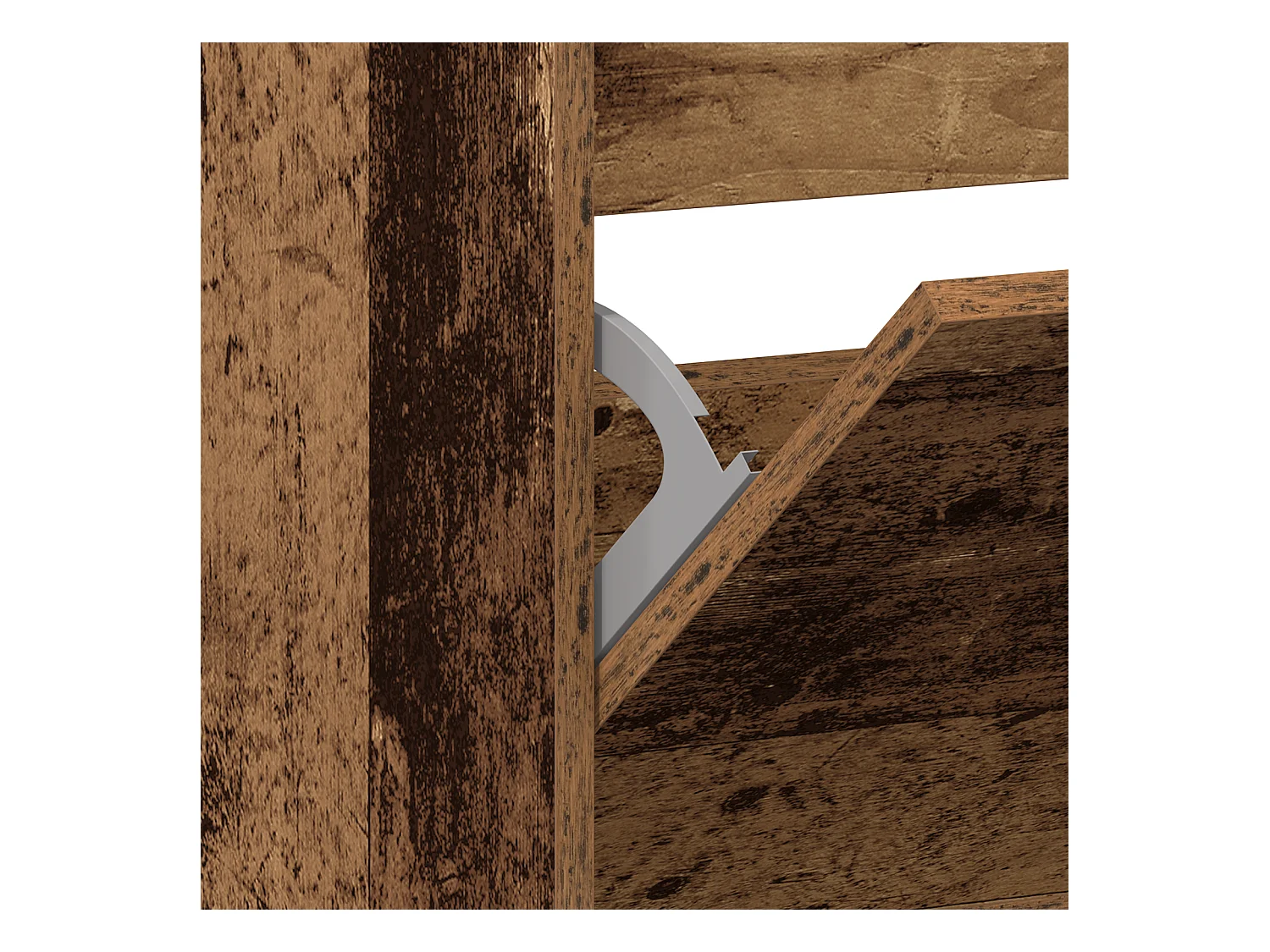 Scarpiera Legno antico Legno ingegnerizzato