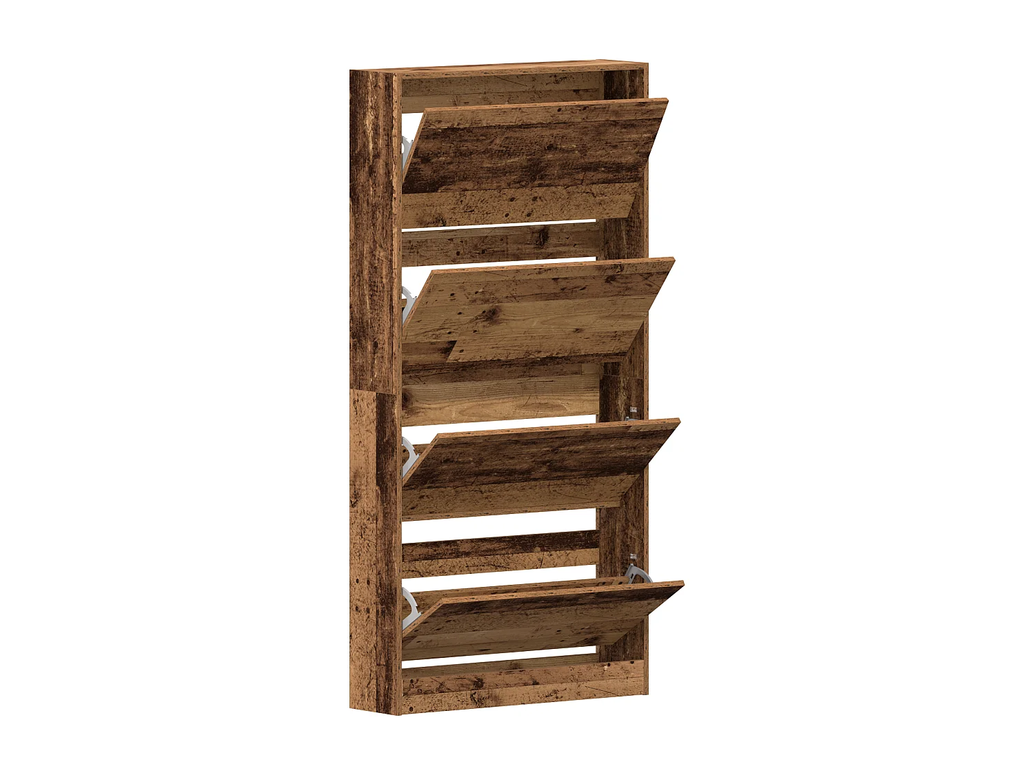 Armoire à chaussures Bois ancien Bois d'ingénierie