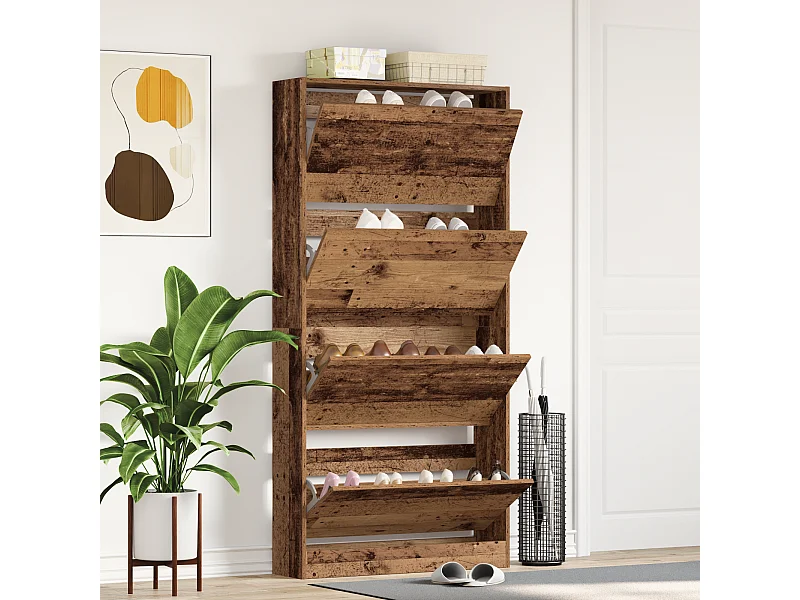 Schoenenkast Antiek hout Technisch hout