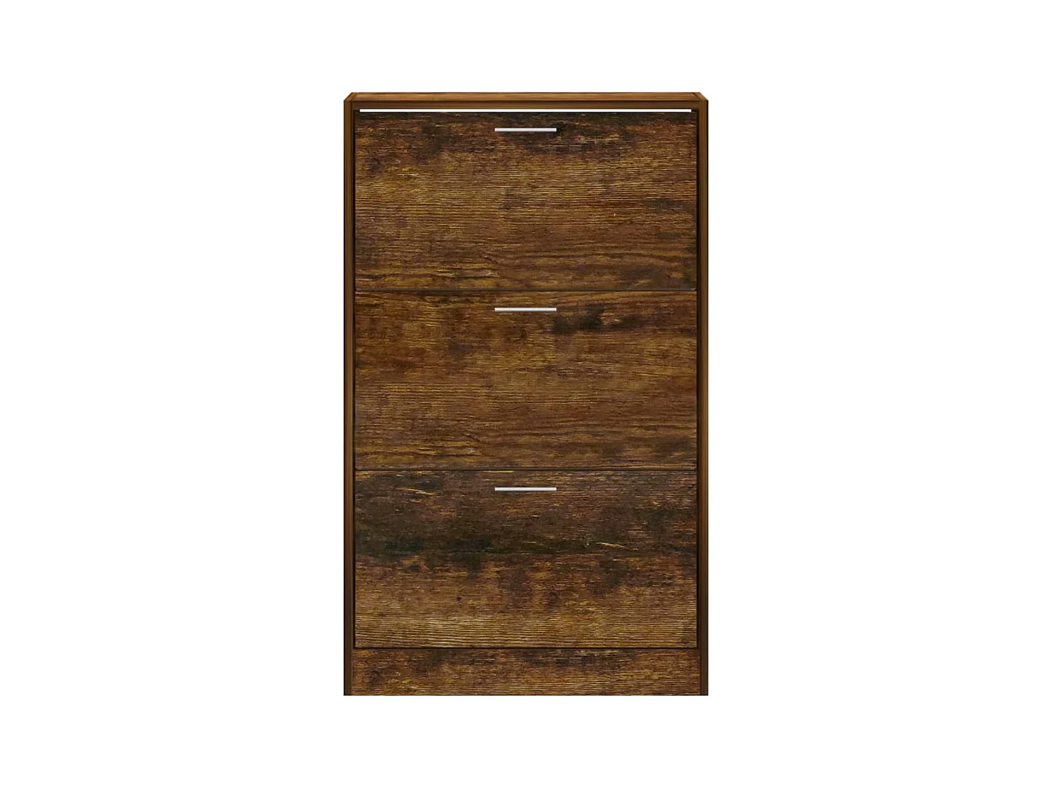 Armoire à chaussures Chêne fumé 63x24x103 cm Bois d'ingénierie