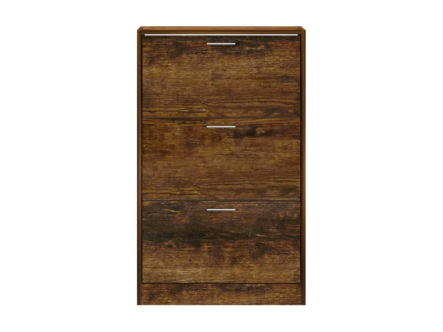 Armoire à chaussures Chêne fumé 63x24x103 cm Bois d'ingénierie