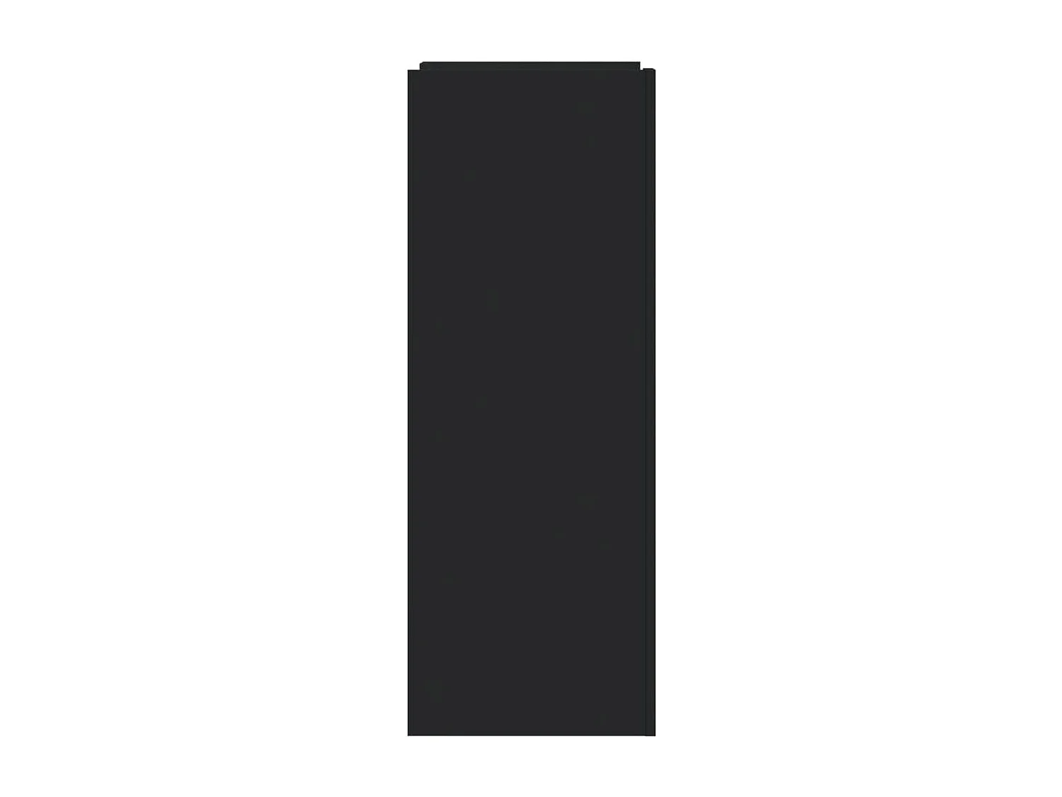 Zapatero negro 52x37,5x100 cm madera contrachapada