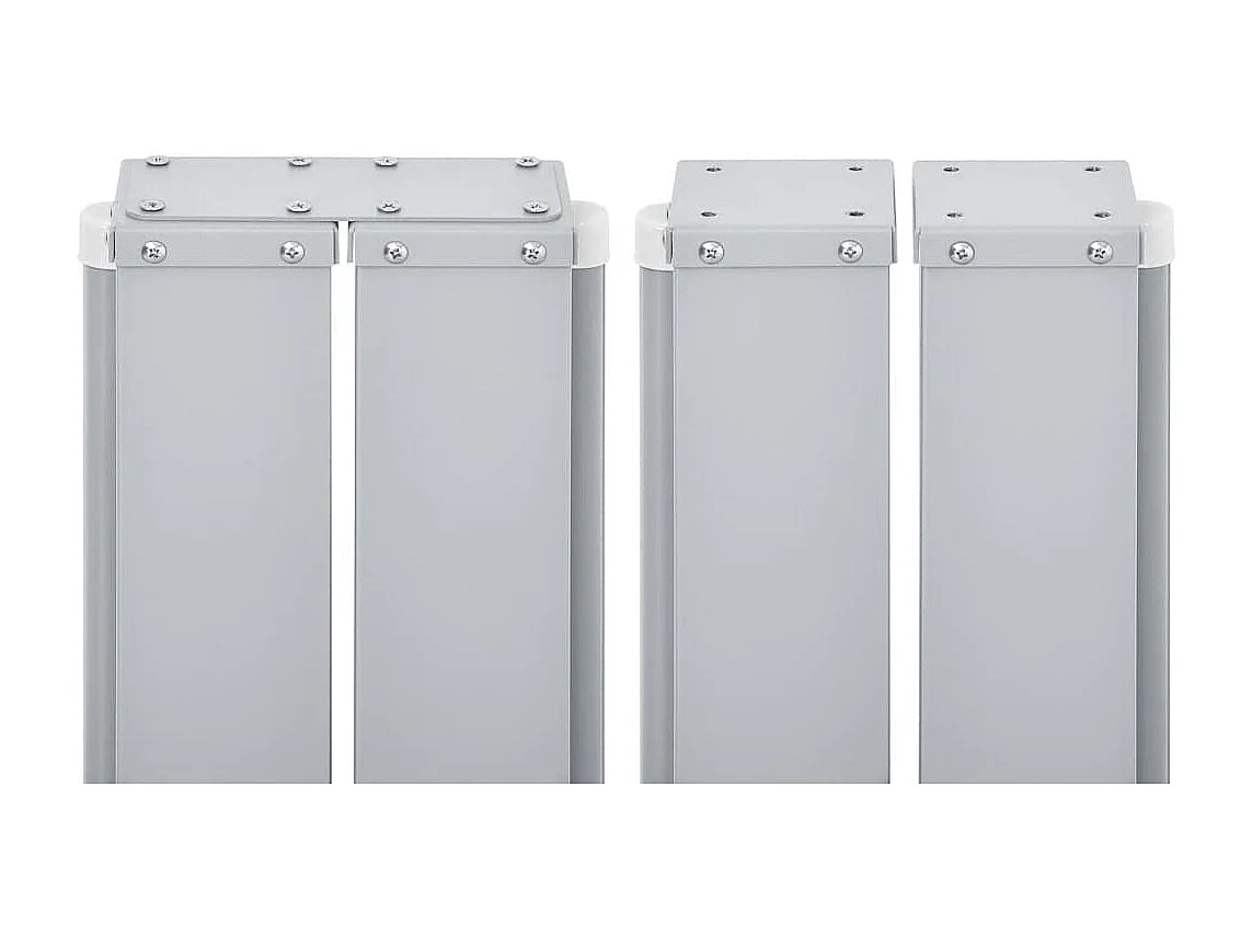 Auvent latéral rétractable Anthracite 140 x 600 cm