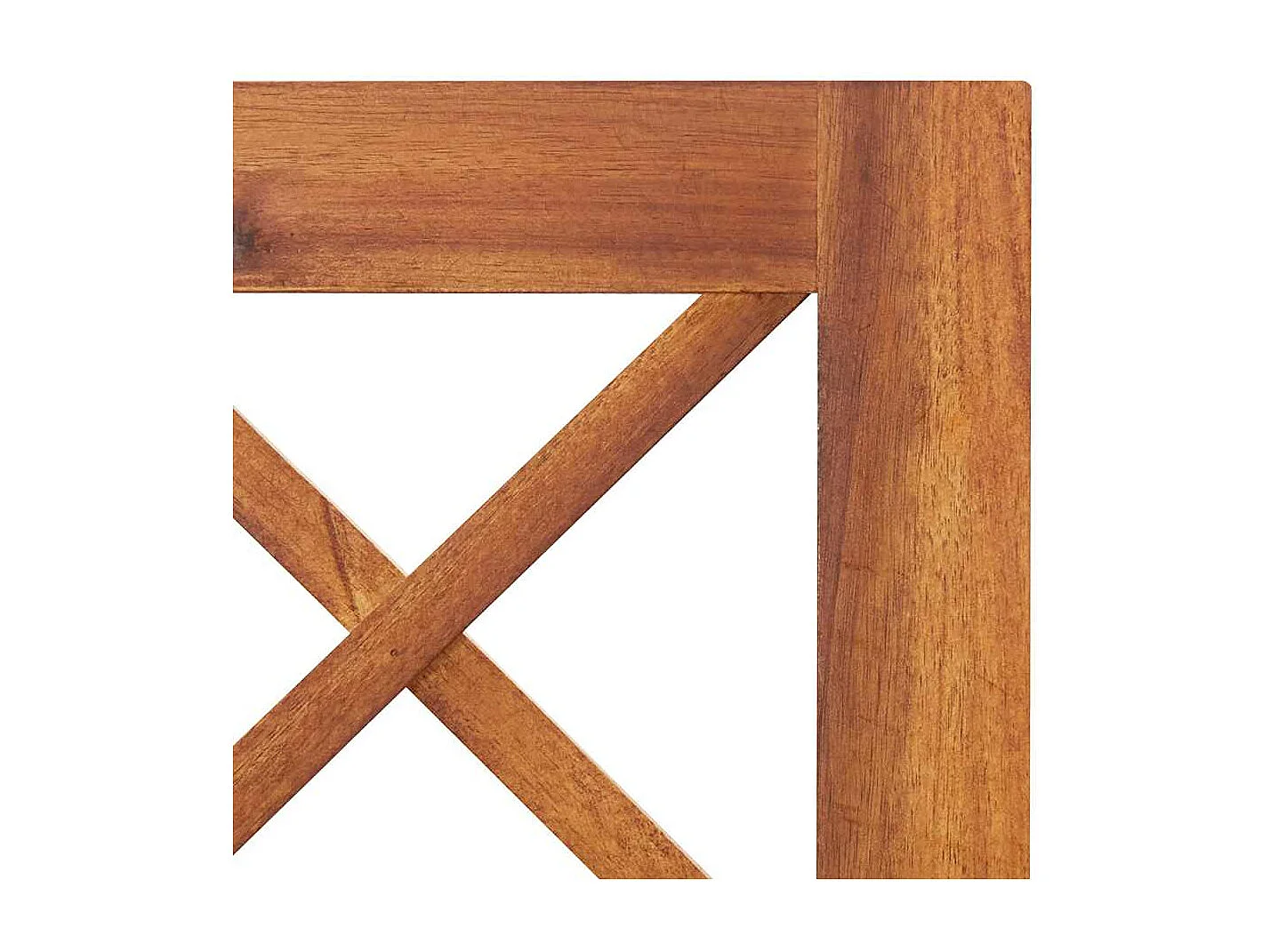 Lit surélevé avec treillis 85x38x150 cm Bois massif d'acacia