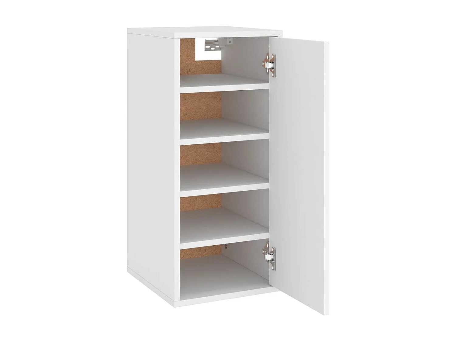 Armoire à chaussures Blanc 32x35x70 cm Bois d’ingénierie