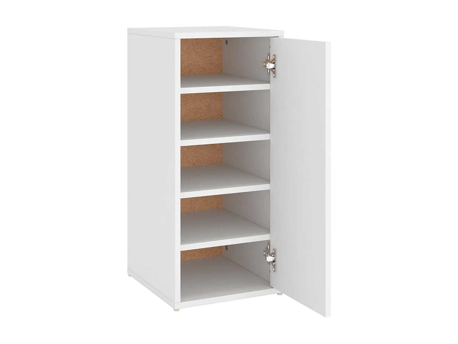 Zapatero blanco 32x35x70 cm Madera contrachapada