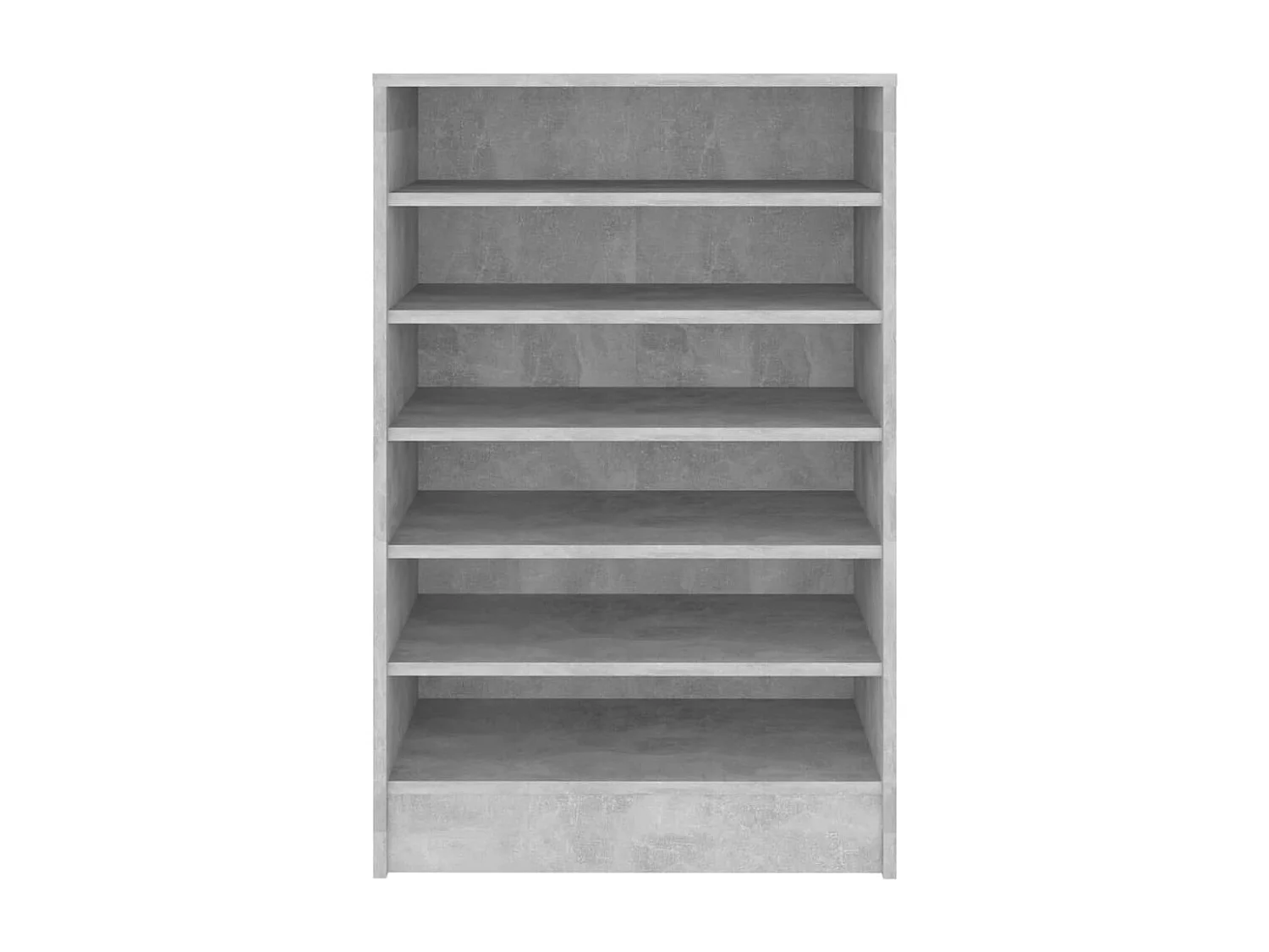 Armoire à chaussures Gris béton 60x35x92 cm Bois d’ingénierie