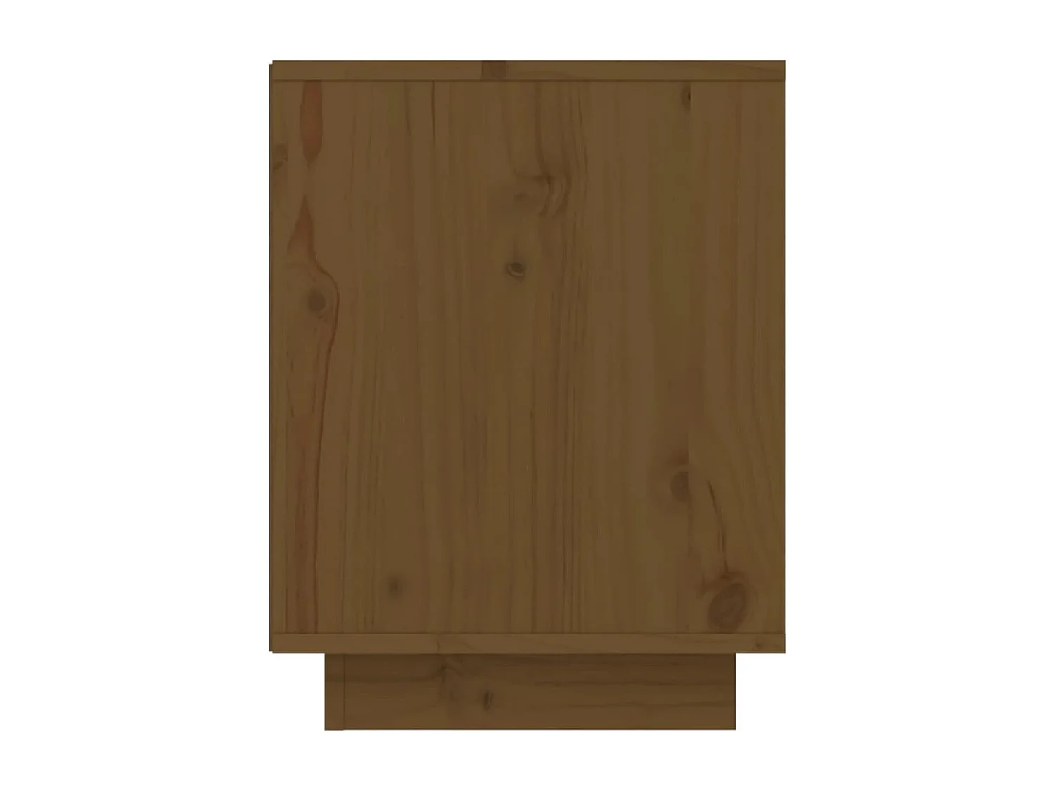 Armoire à chaussures Marron miel 60x34x45 cm Bois de pin massif