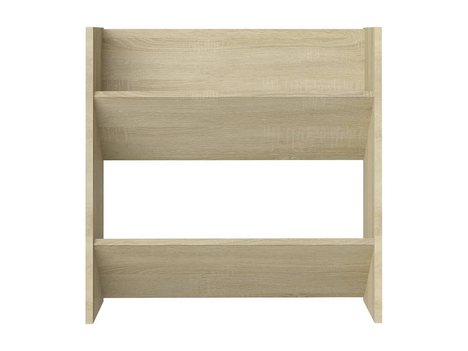 Armoires à chaussures murales 2 pcs Chêne Sonoma 60x18x60 cm