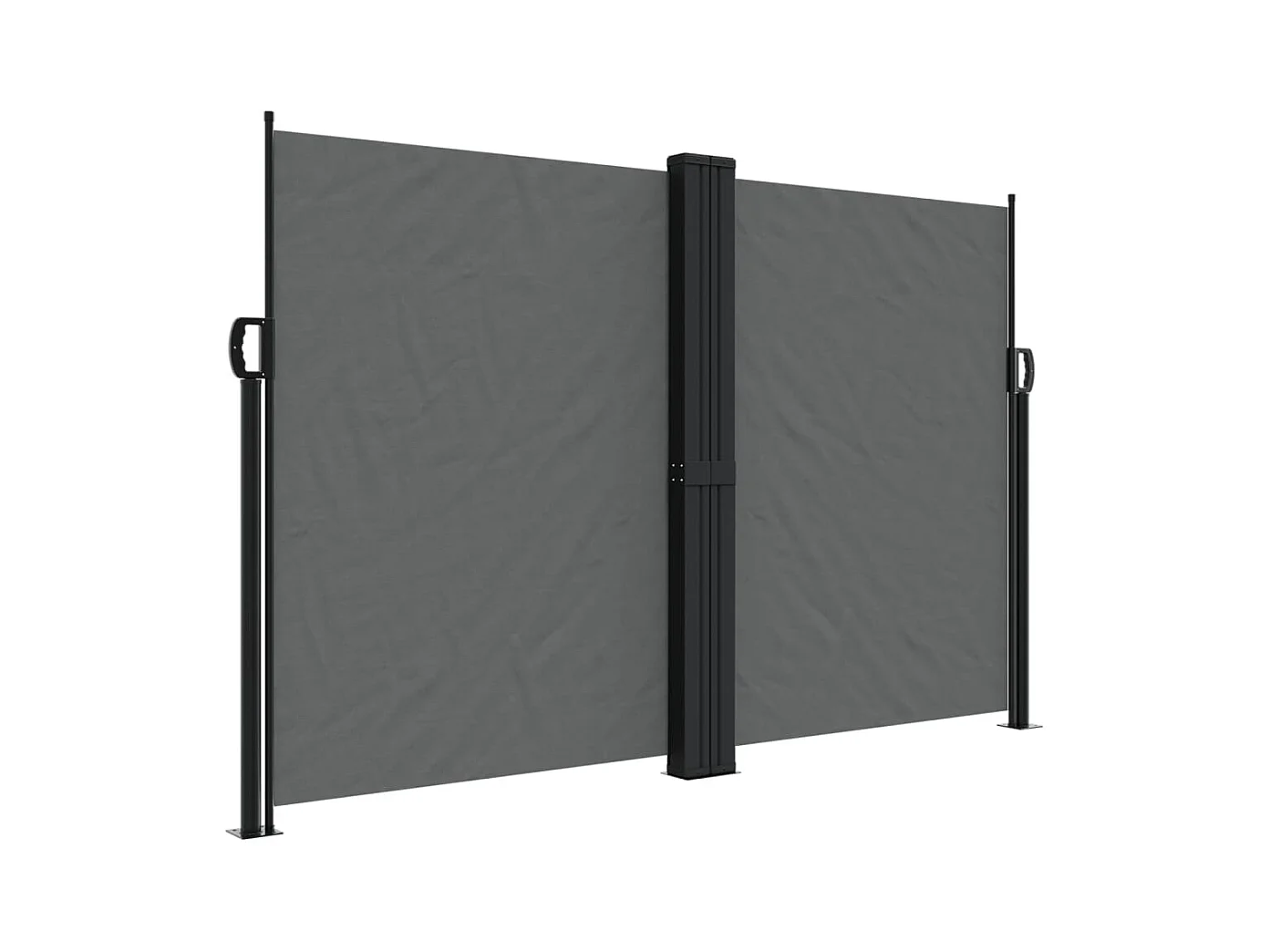 Auvent latéral rétractable anthracite 160x1000 cm