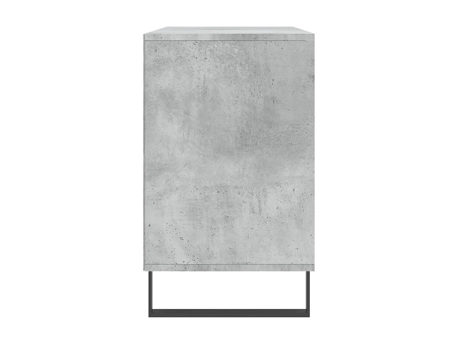 Betongrijze schoenenkast 102x36x60 cm bewerkt hout