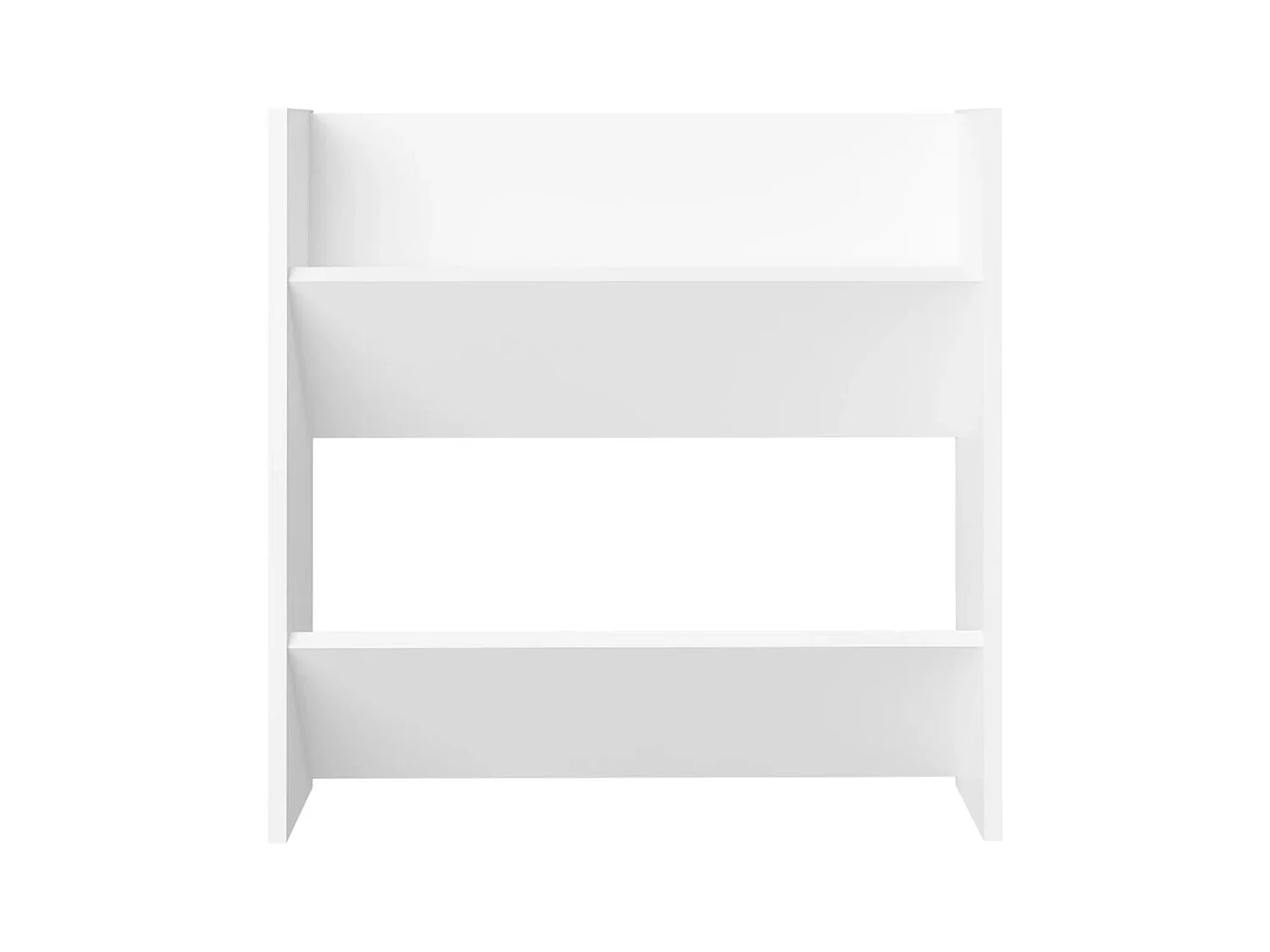 Armoires à chaussures murales 4 pcs blanc bois d'ingénierie