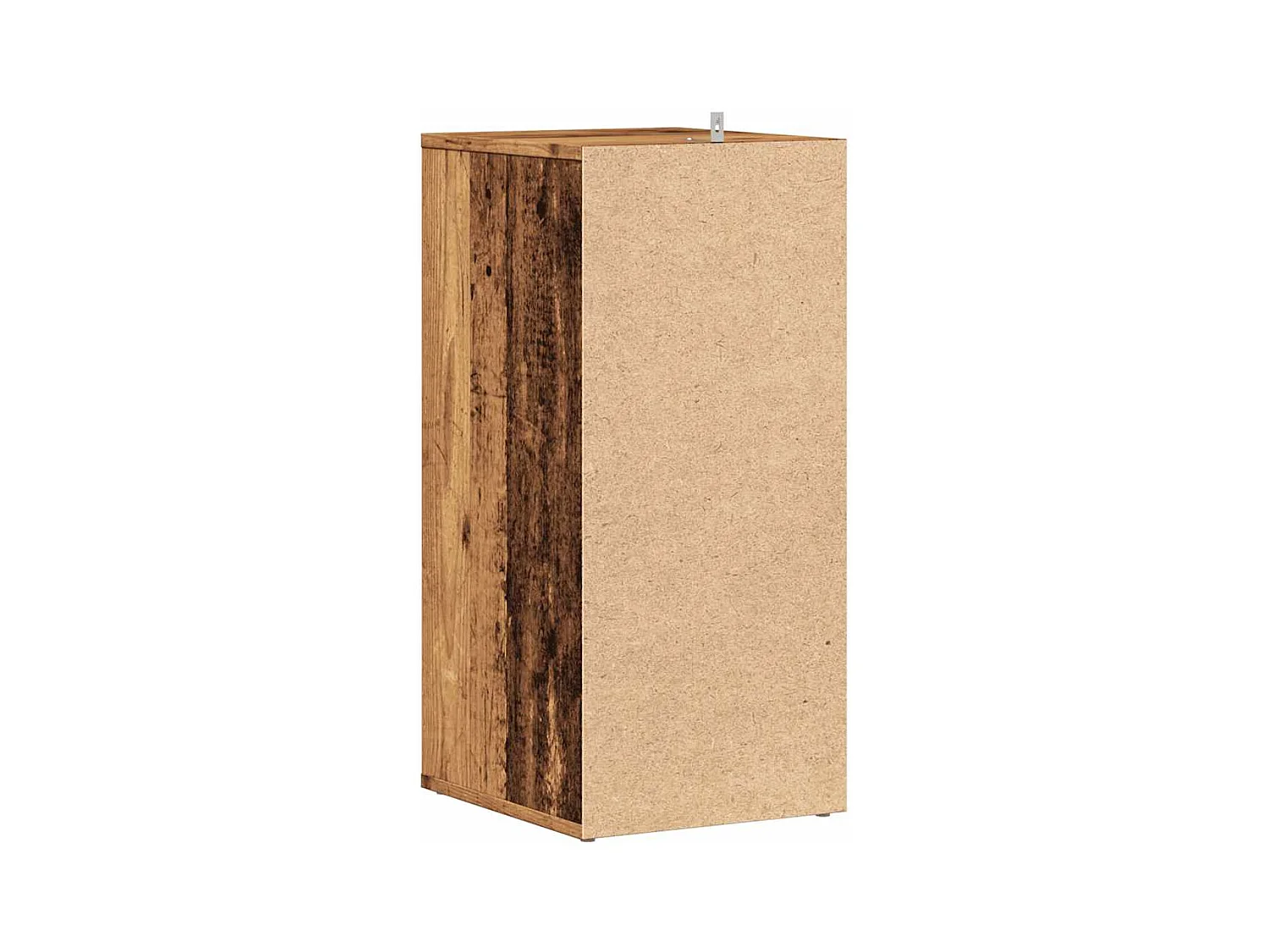 Armoires à chaussures 2 pcs vieux bois bois d'ingénierie