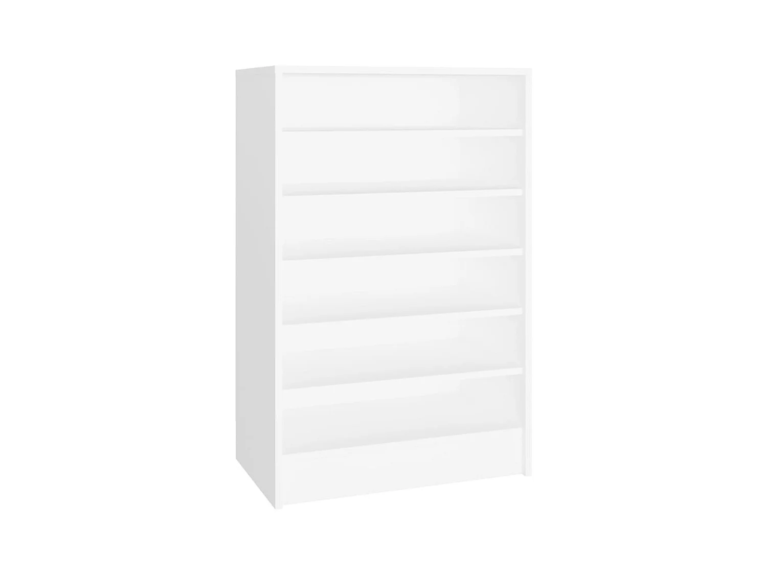 Armoire à chaussures Blanc 60x35x92 cm Bois d’ingénierie