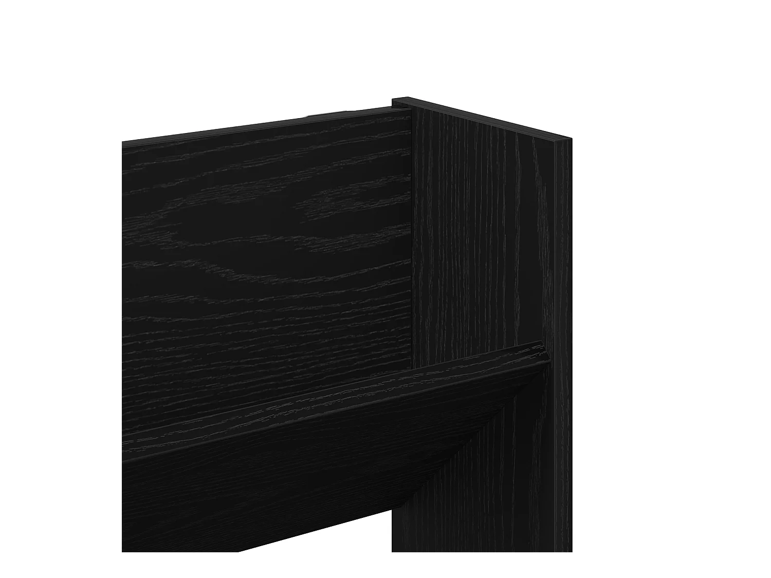 Cabinets à chaussures muraux 2 pcs Chêne noir 60 x 18 x 60 cm