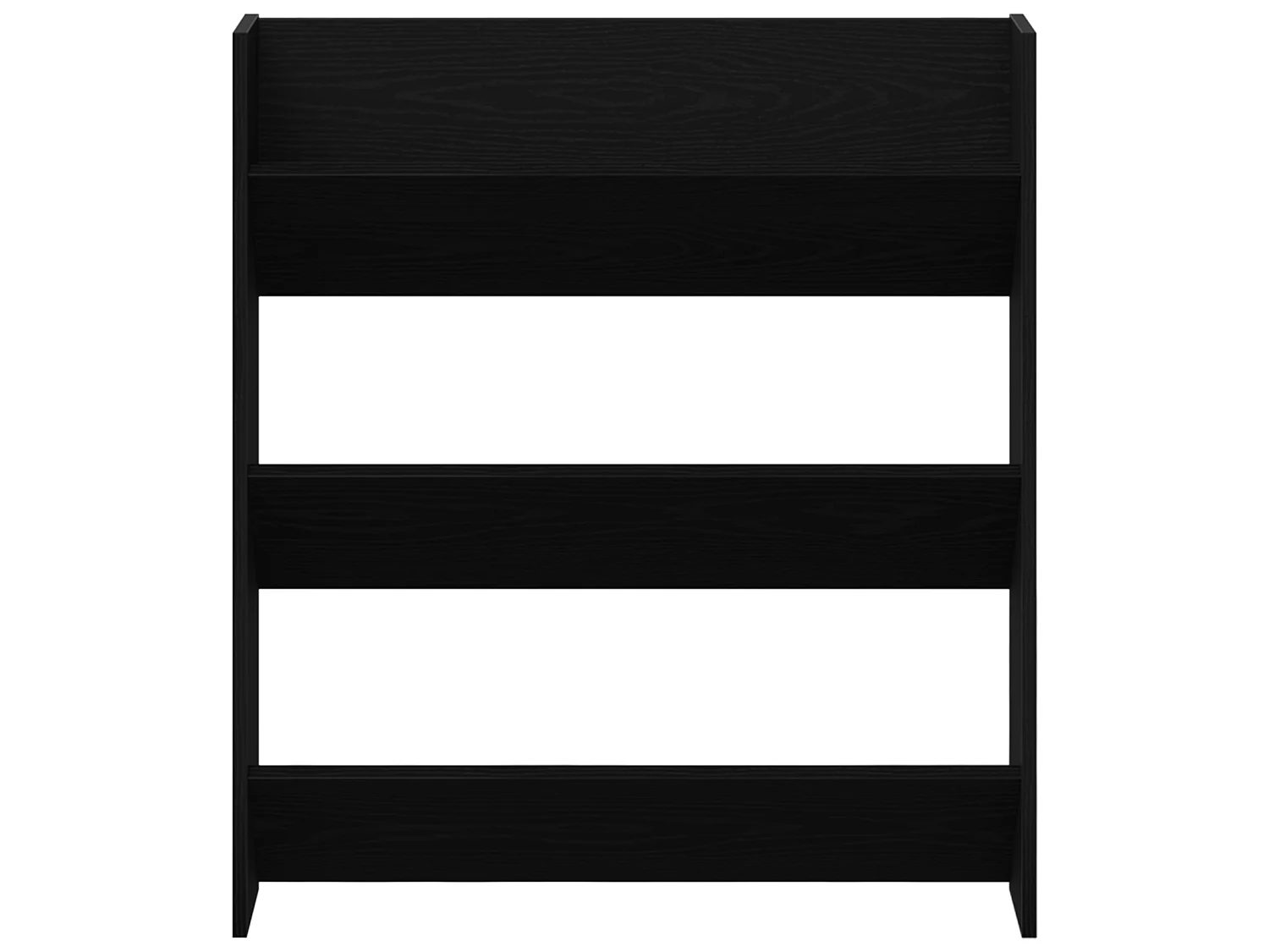 Cabinets à chaussures muraux 2 pcs Chêne noir 60 x 18 x 60 cm