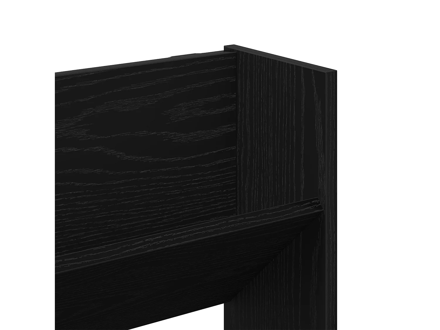 Cabinets à chaussures muraux 2 pcs Chêne noir 60 x 18 x 60 cm