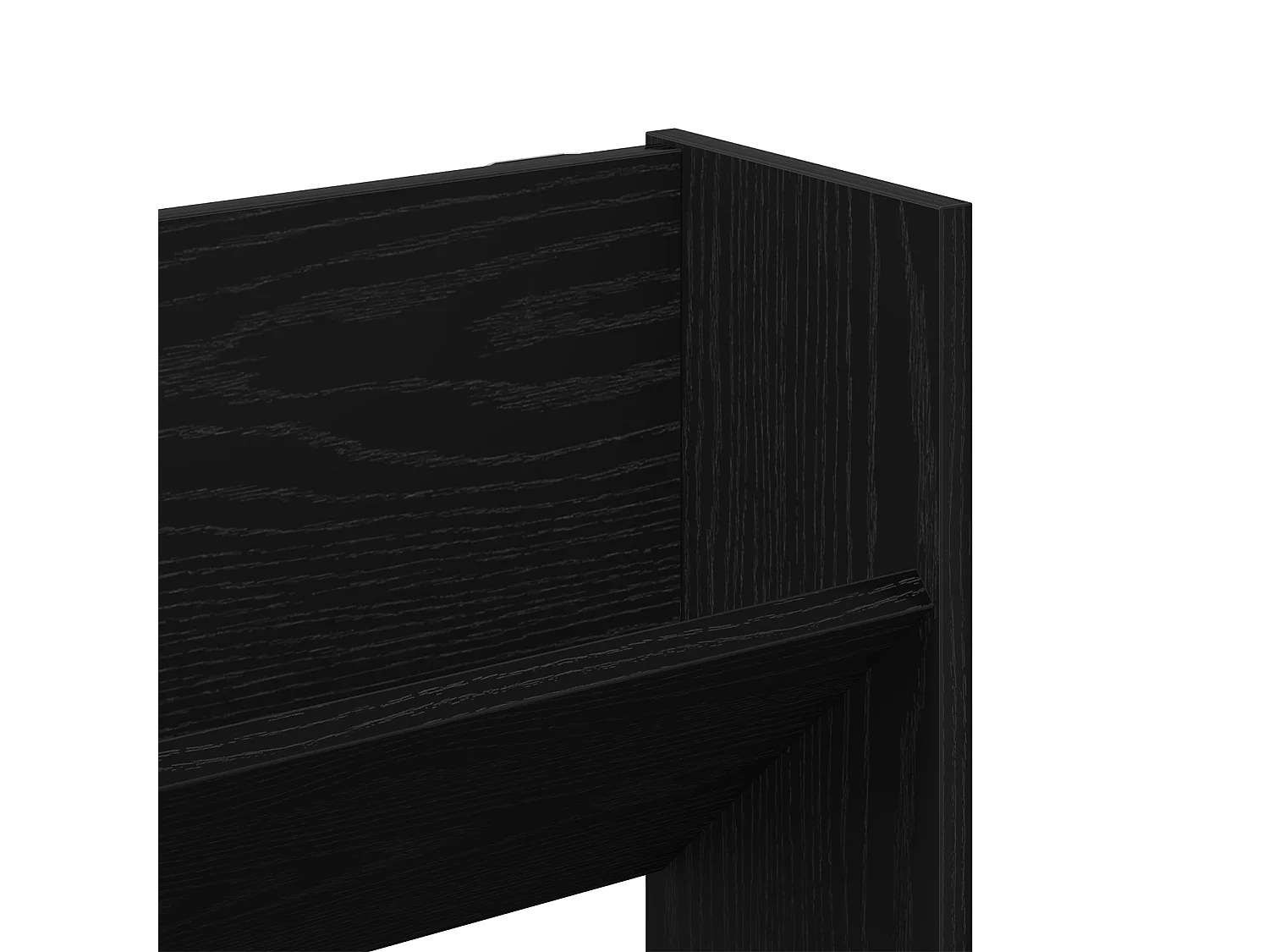 Zapateros de pared 2 uds Roble negro 60 x 18 x 60 cm