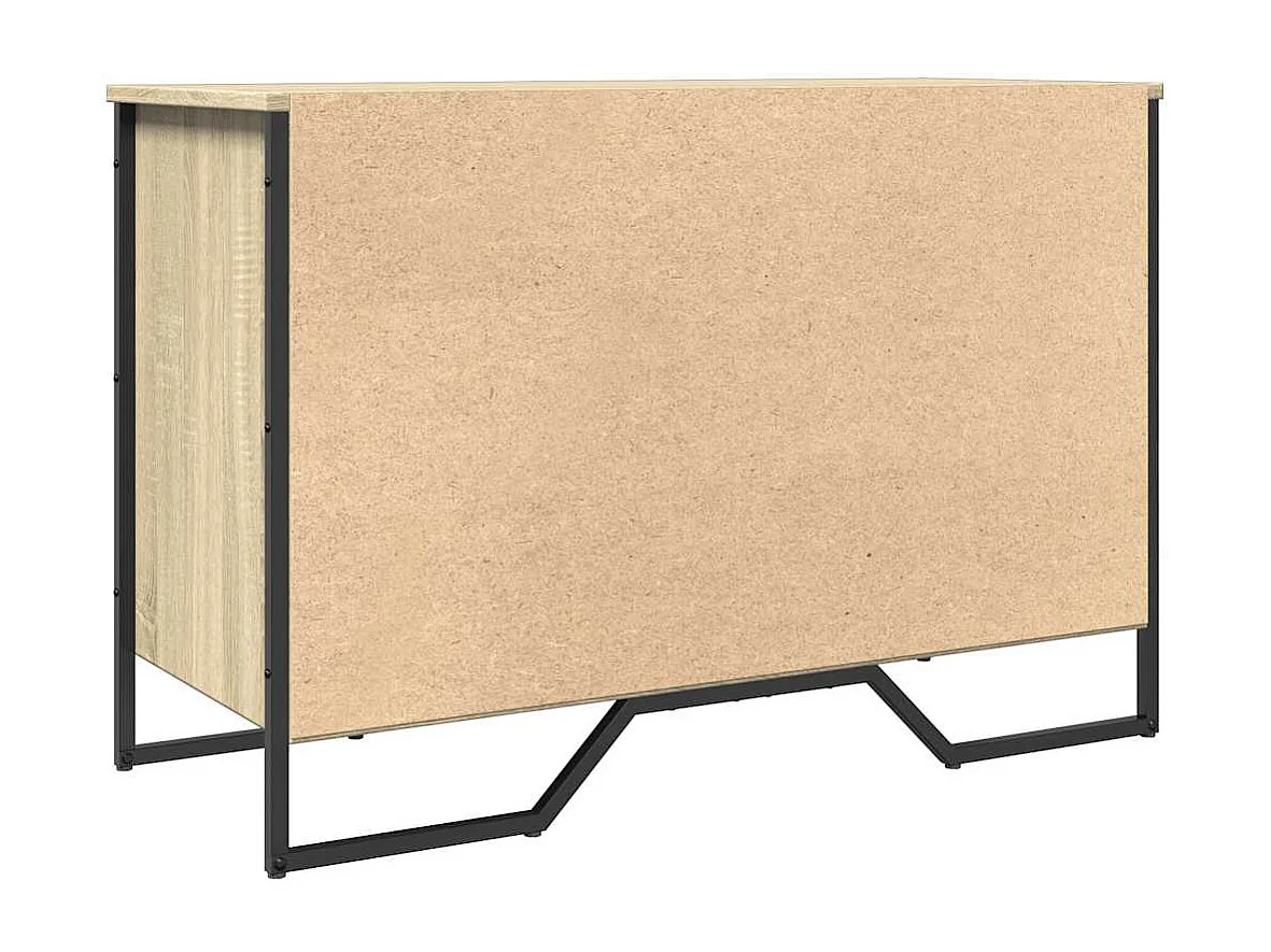 Zapatero de roble Sonoma 90x38x61,5 cm madera de ingeniería