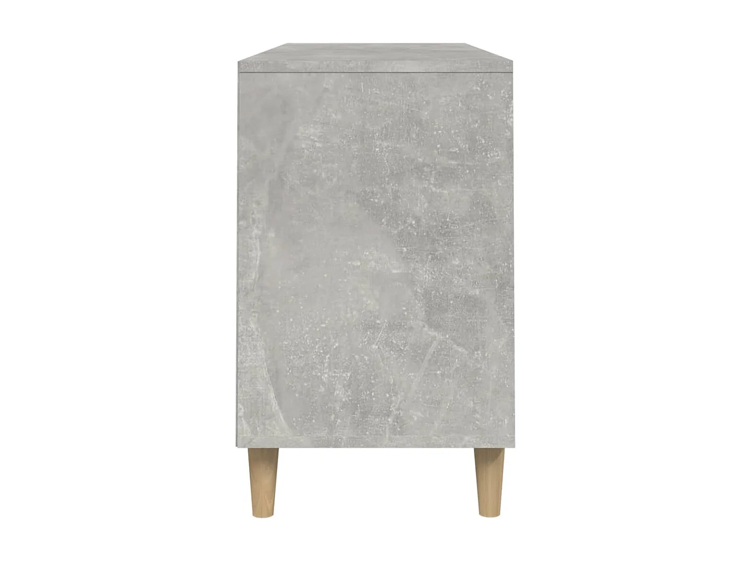 Armoire à chaussures Gris béton 102x36x60 cm Bois d'ingénierie
